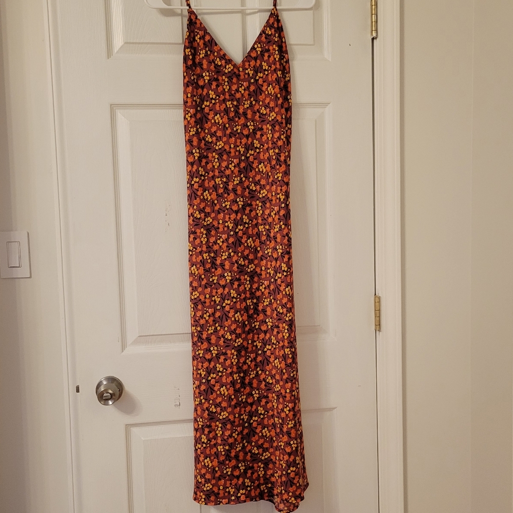 Zara Floral Slip Dress - Picture 2 of 5